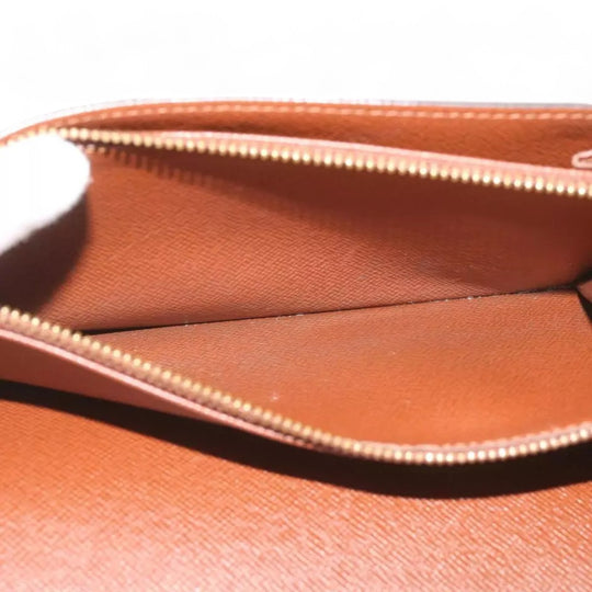 Louis Vuitton Monogram Graffiti Long Leather Wallet Khaki Womens