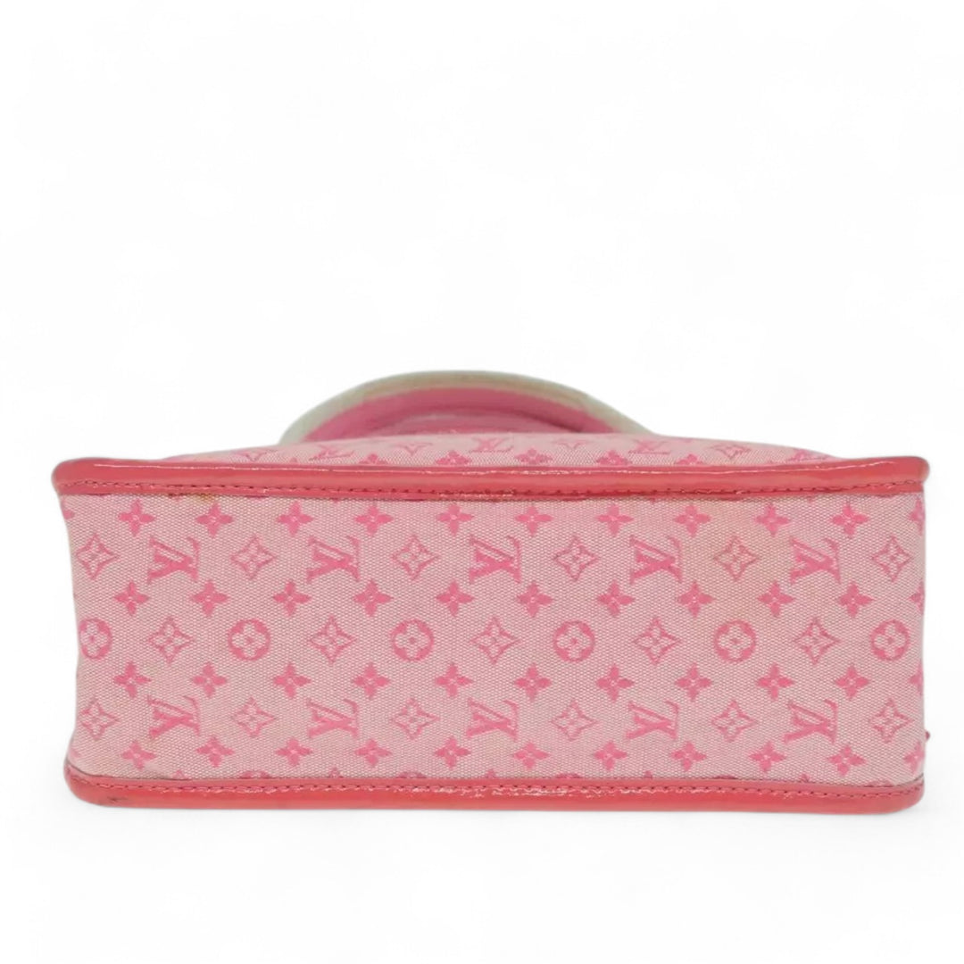 Louis Vuitton Monogram Mini Sac Catrain Hand Bag Strawberry Pink Canvas Women's Tote