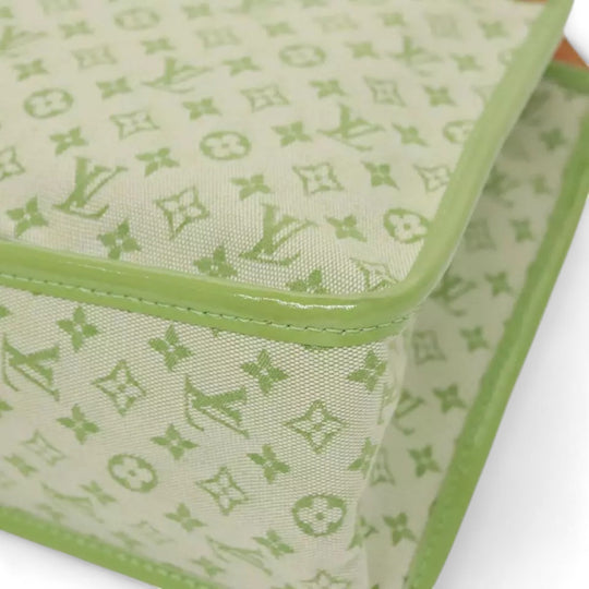 Louis Vuitton Monogram Mini Sac Catline Women's Tote Bag Almond Green