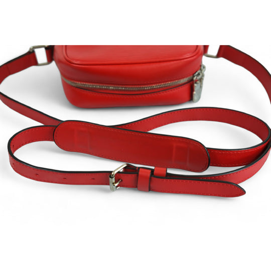 Louis Vuitton Supreme Epi Red Shoulder Bag Men's Crossbody Limited Edition 2017