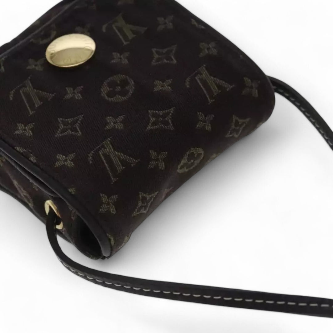 Louis Vuitton Monogram Mini Pochette Cancun Pouch Brown Women's Shoulder Bag
