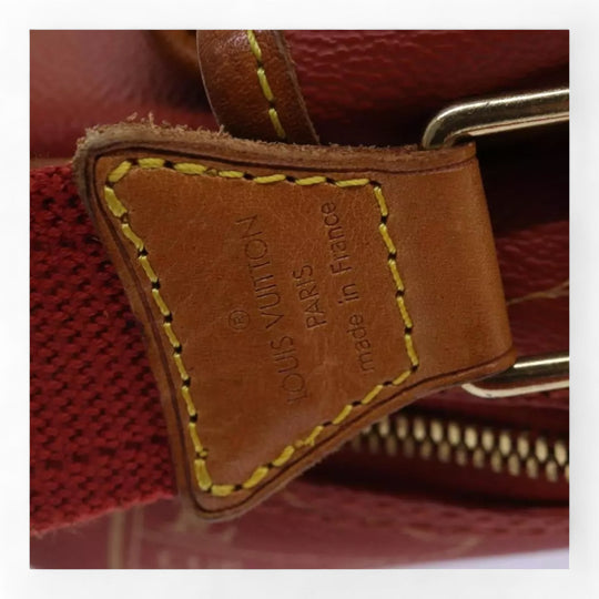 Louis Vuitton Cup Calvi Vintage Red Shoulder Bag Aboganie