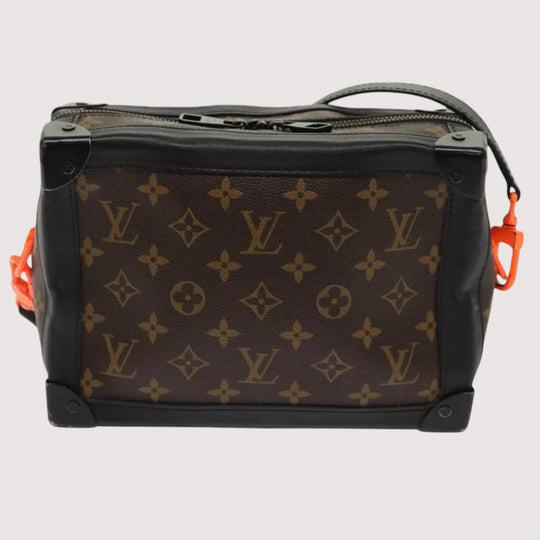 Louis Vuitton Monogram Solar Ray Soft Trunk Shoulder Bag Brown Orange Unisex