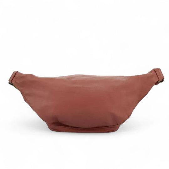 Bottega Veneta Waist Bag Leather Pink Shoulder Strap