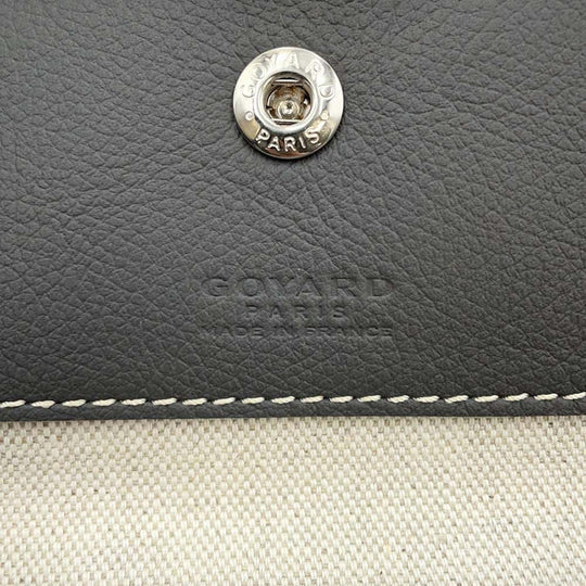 GOYARD Saint Louis PVC Leather Gray Tote Preloved