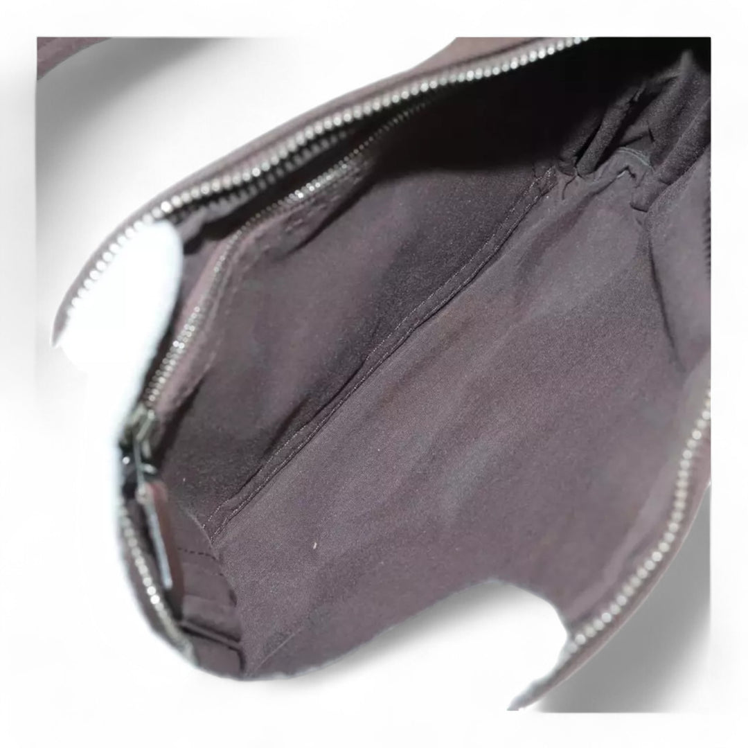 Hermes Akapu Luco Waist Bag Canvas Brown