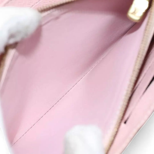 Louis Vuitton Monogram Sarah Wallet Rose Ballerine Long Pink Women