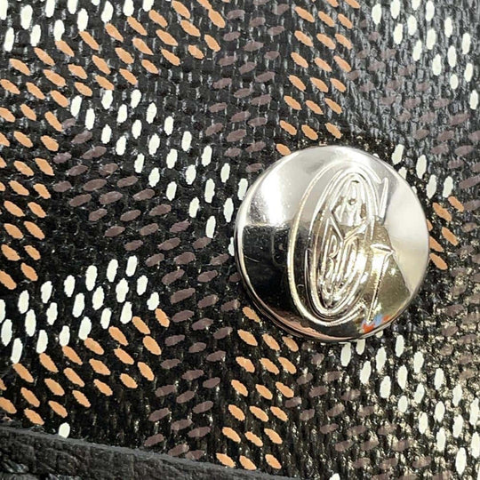 GOYARD Saint Louis PVC Leather Black Tote Preloved