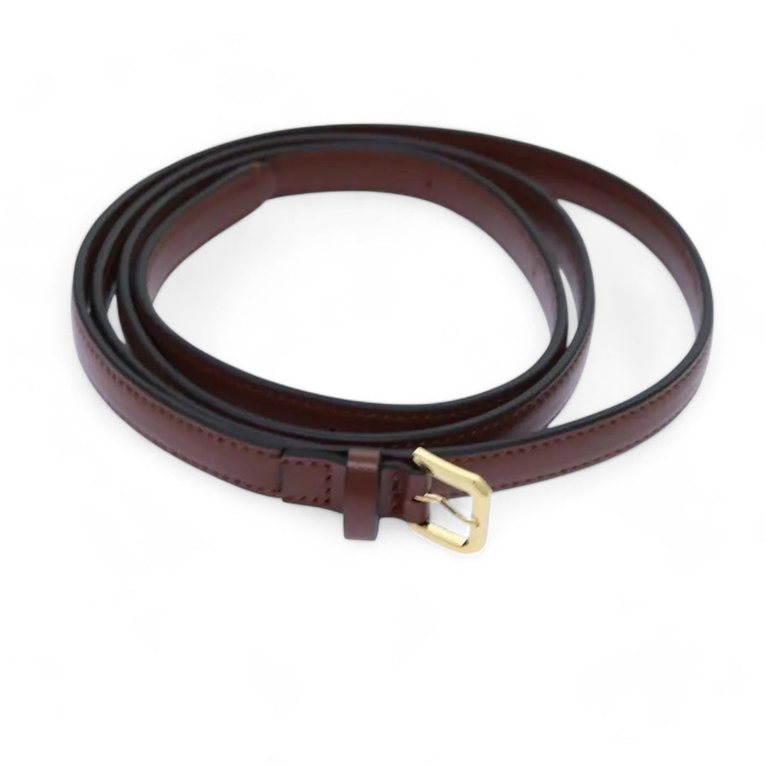 Burberry Shoulder Bag PVC Leather Brown Monogram Stripe Women Crossbody Handbag with Strap