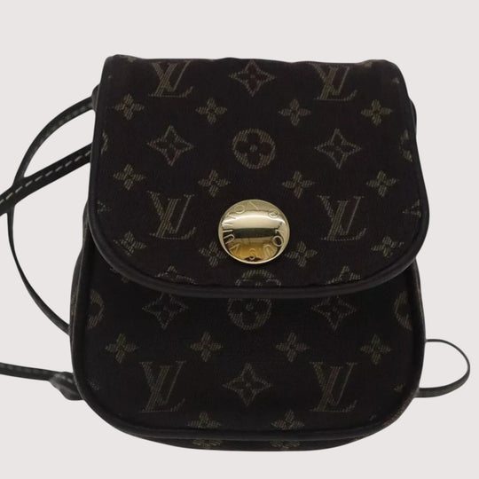 Louis Vuitton Monogram Mini Pochette Cancun Pouch Brown Women's Shoulder Bag