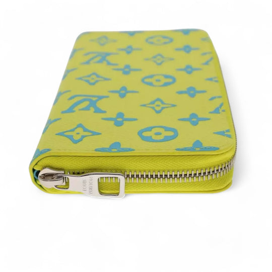 Louis Vuitton Playground Zippy Wallet Vertical Yellow Monogram Canvas Men’s Long Wallet Spring Summer 2023 Collection