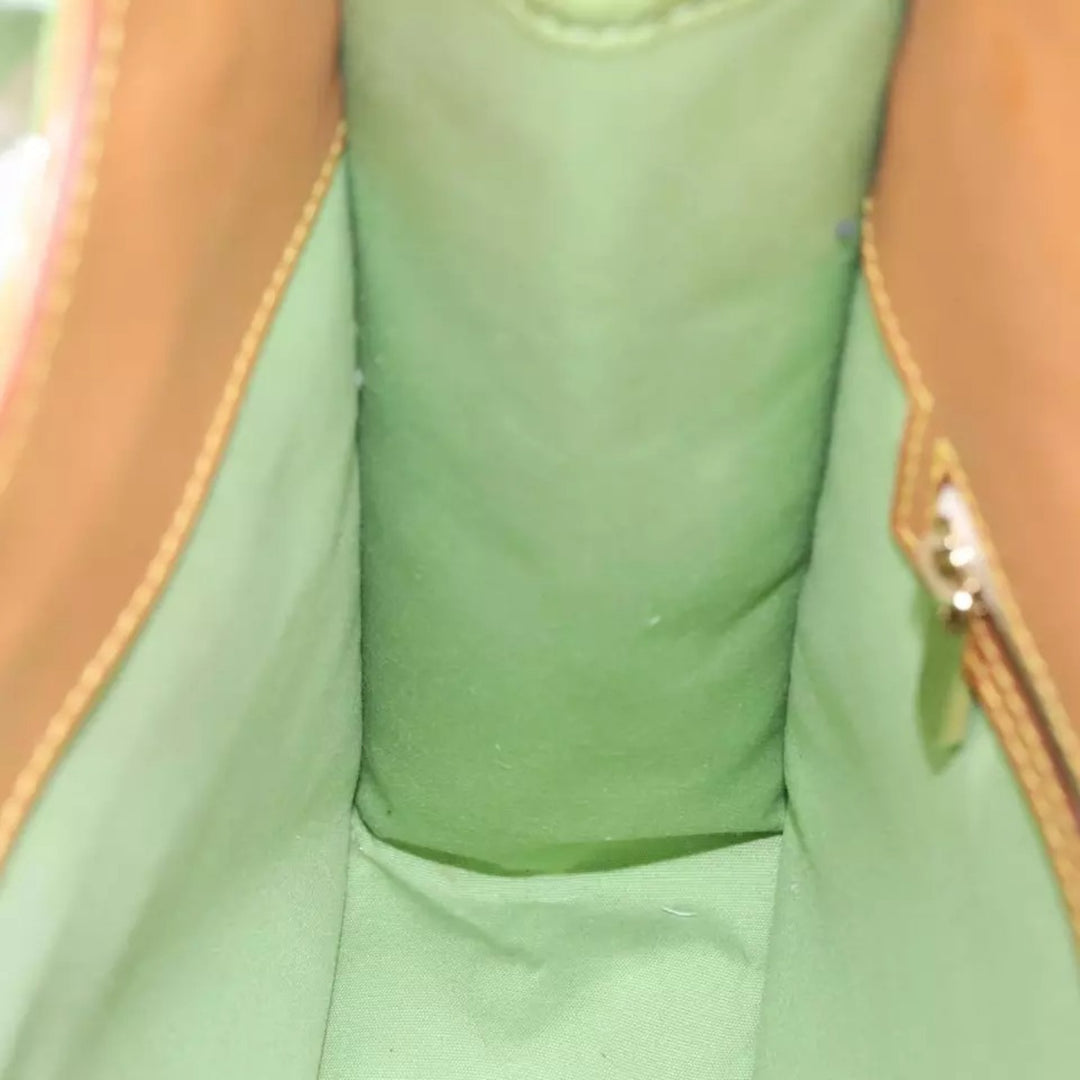 Louis Vuitton Monogram Mini Sac Catline Women's Tote Bag Almond Green