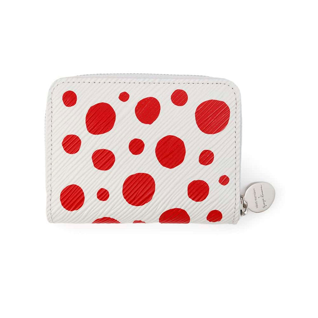 Louis Vuitton LVxYK Epi Leather White Red Zip Around Purse New