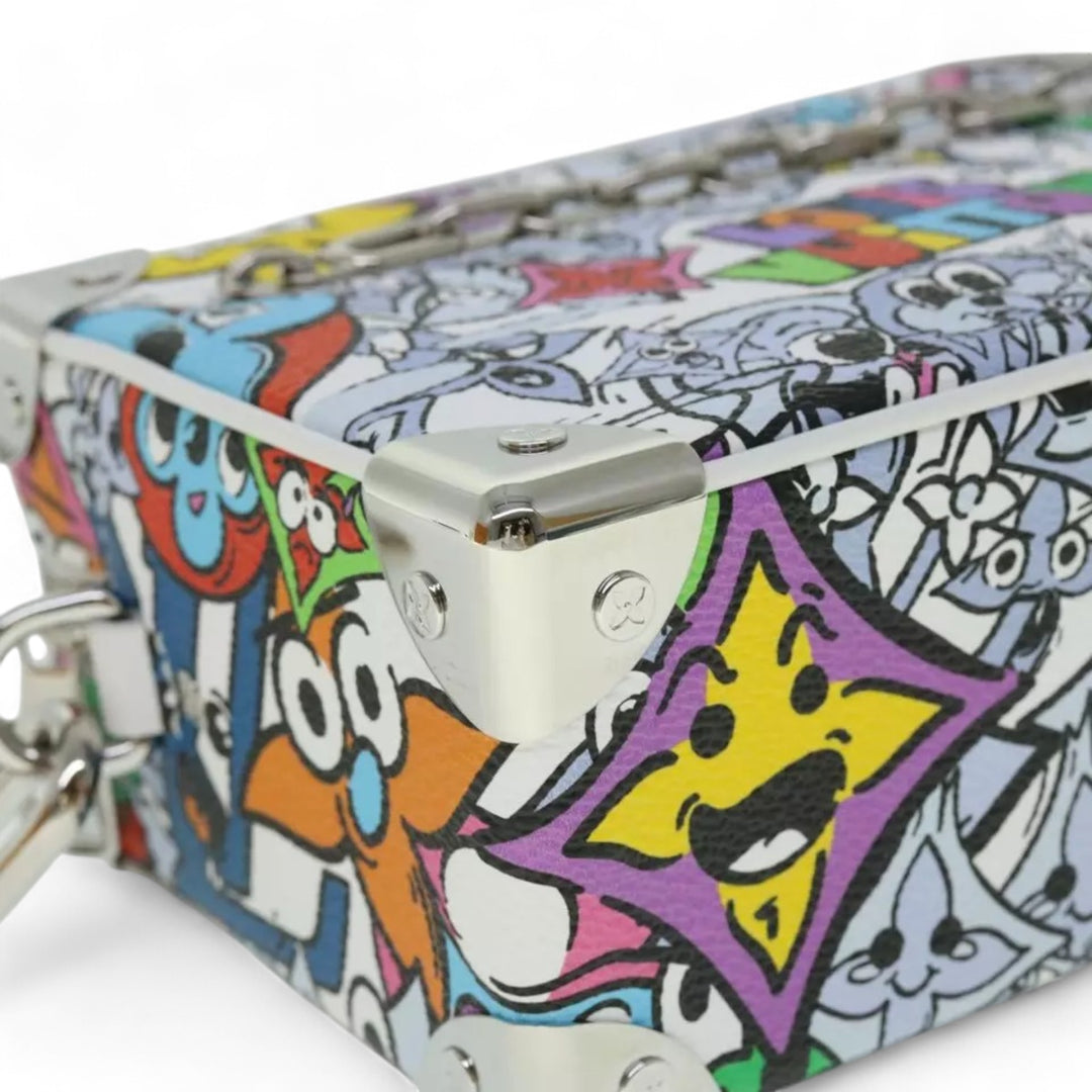 Louis Vuitton Monogram Comics Mini Soft Trunk Bag Multicolor Men's Shoulder Bag