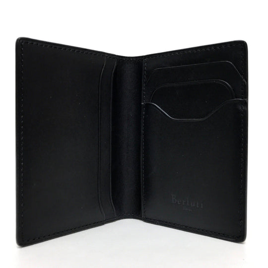 Berluti Card Case leather beige Gradation JAGUA SUNSET (Jagua Sunset) mens Used Authentic