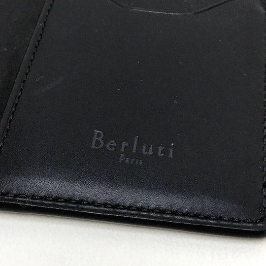 Berluti Card Case leather beige Gradation JAGUA SUNSET (Jagua Sunset) mens Used Authentic