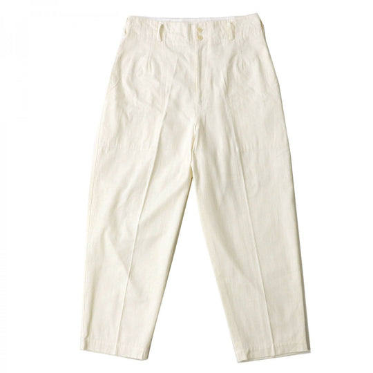 Yohji Yamamoto Pants cotton Ivory 1