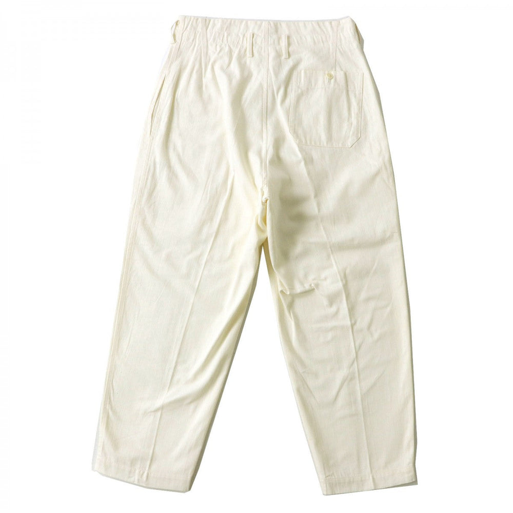 Yohji Yamamoto Pants cotton Ivory 1