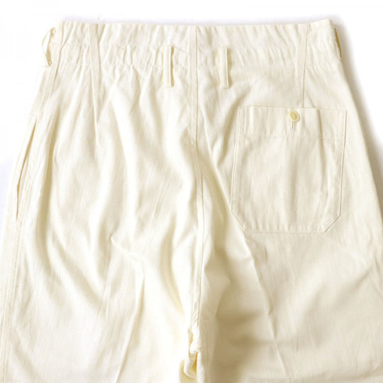 Yohji Yamamoto Pants cotton Ivory 1