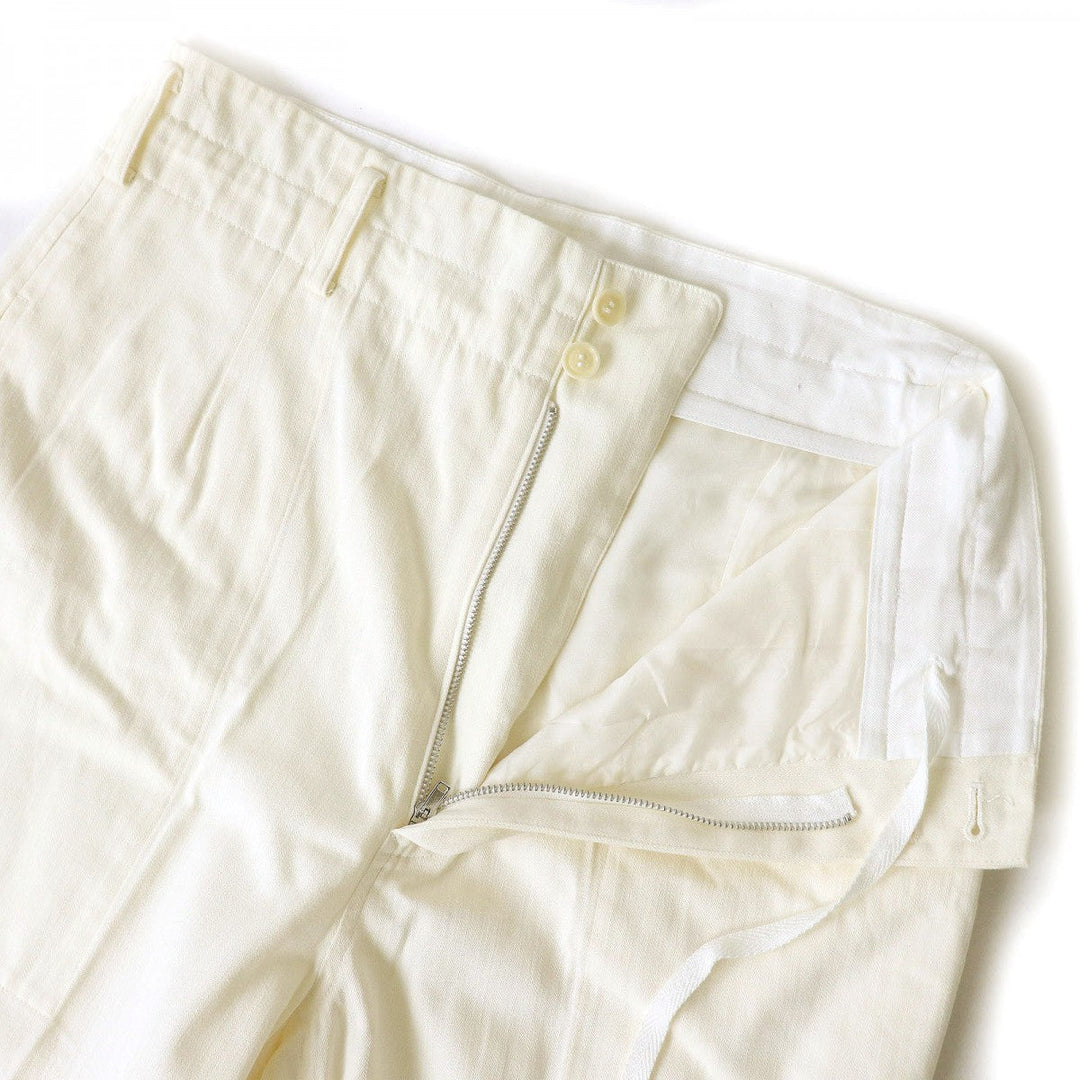 Yohji Yamamoto Pants cotton Ivory 1