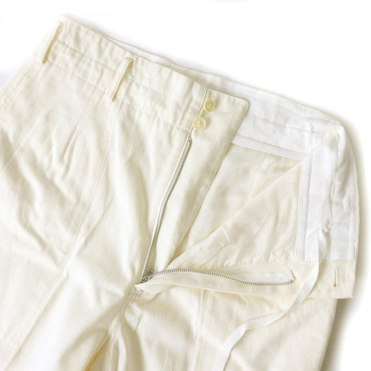 Yohji Yamamoto Pants cotton Ivory 1