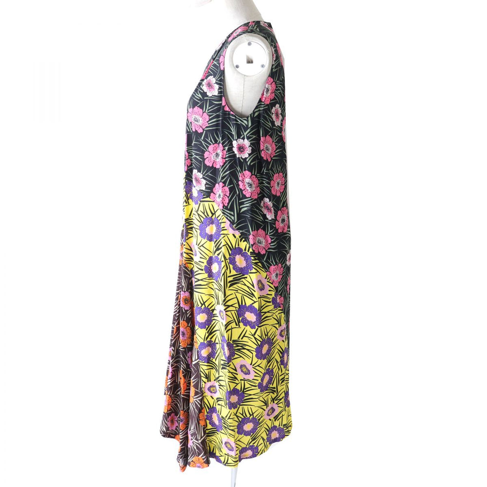 MARNI one piece Rayon Black x multicolor 38