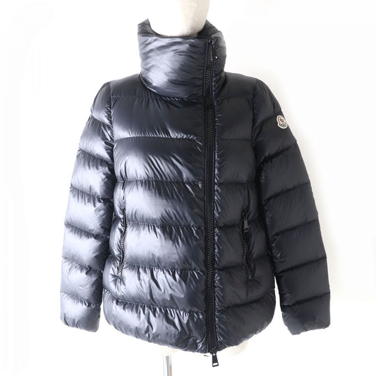 MONCLER Down jacket Nylon Dark navy (looks closer to black)