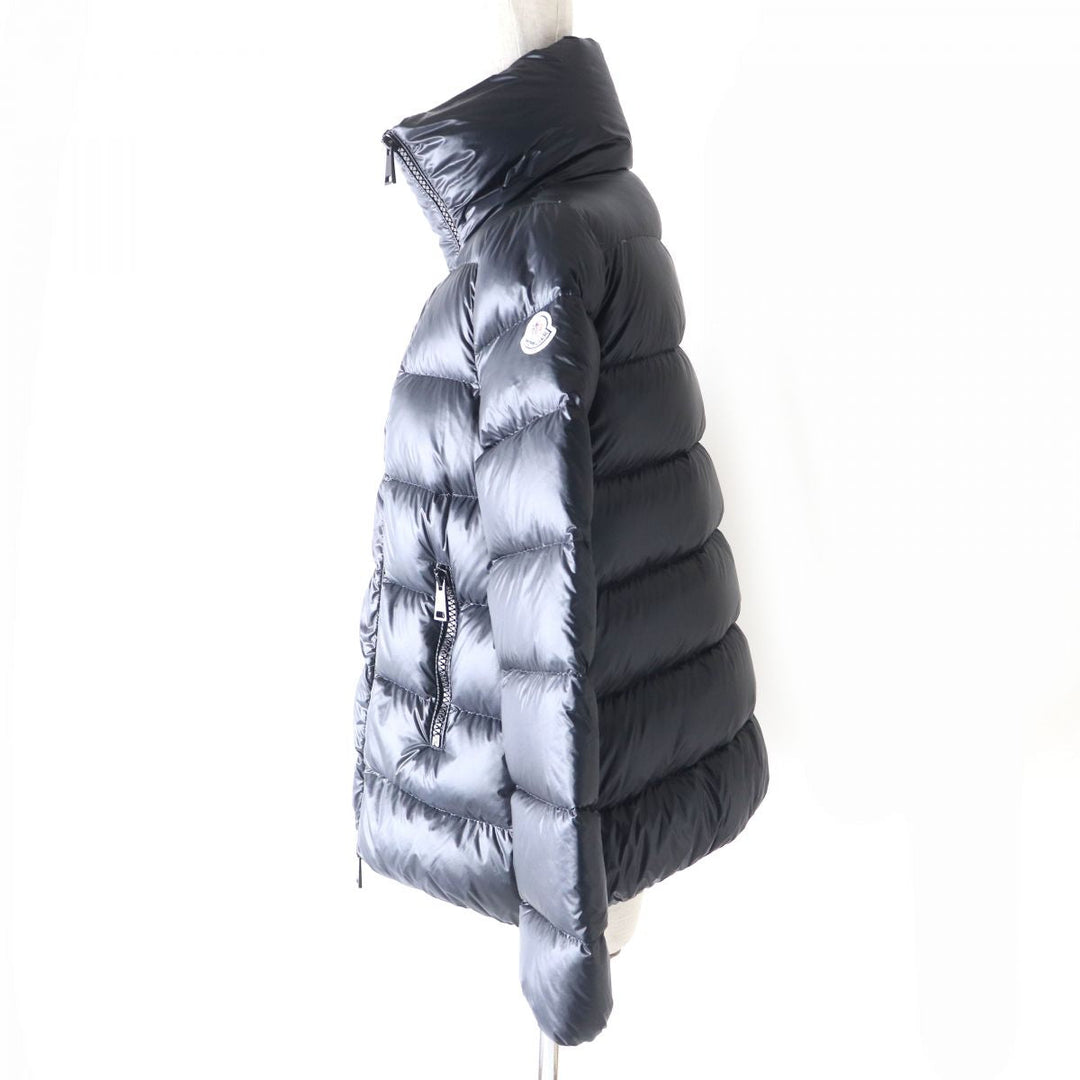 MONCLER Down jacket Nylon Dark navy (looks closer to black)