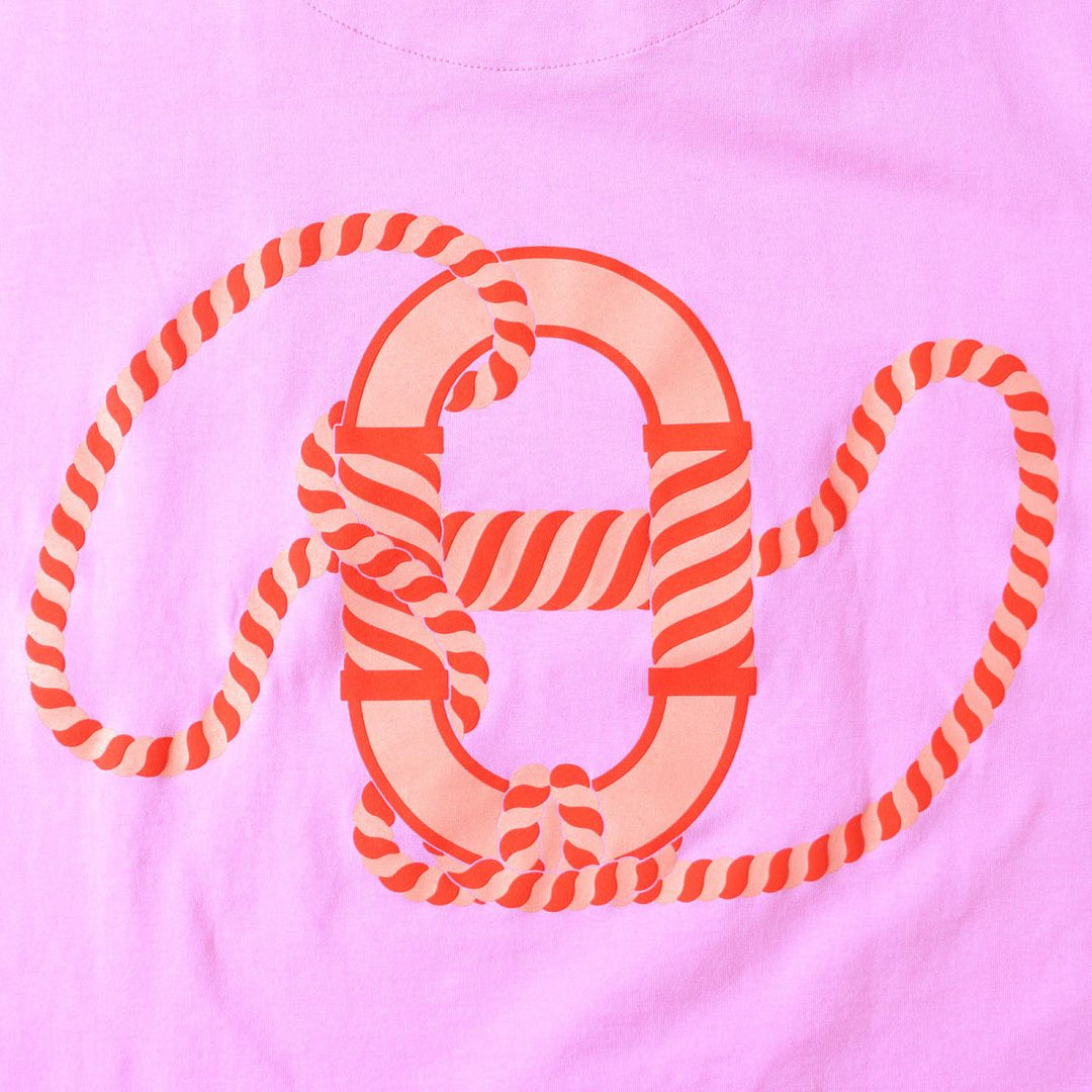 HERMES Cut cotton pink 40