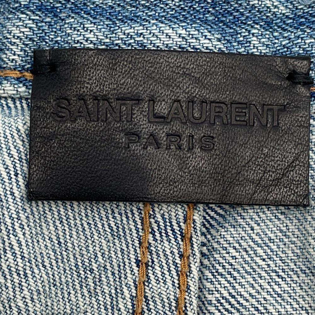 SAINT LAURENT PARIS Denim Cotton Blue Pants Preloved