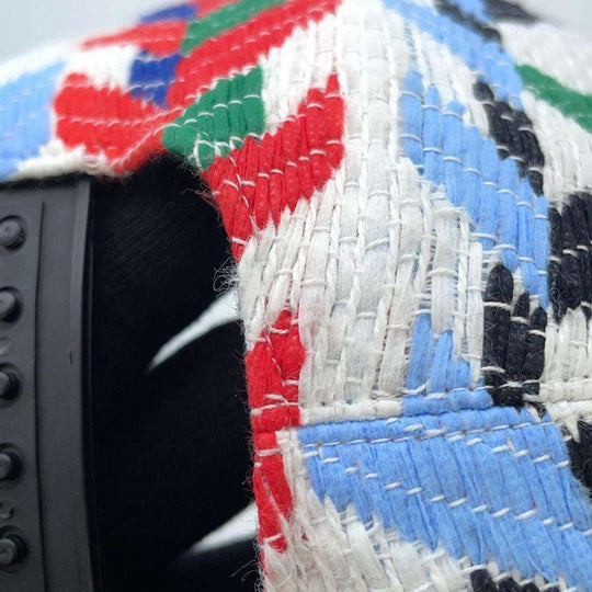 CHANEL Airline Cotton Multicolor Baseball Cap Preloved