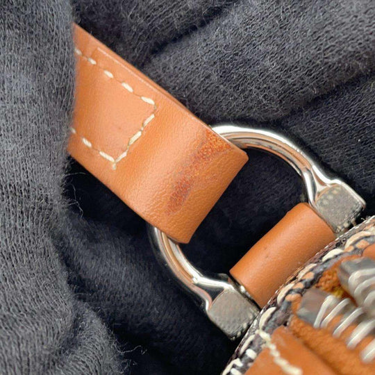 GOYARD CupVert PVC Leather Brown Black Wallet Preloved