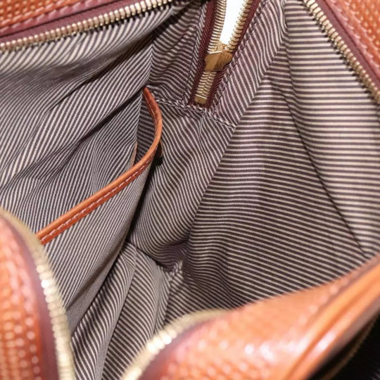 Louis Vuitton Cuir Bequia Trotteur GM Men's Leather Shoulder Bag Brown