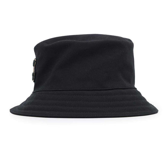 HERMES Harper Cotton Black Bucket Hat Preloved