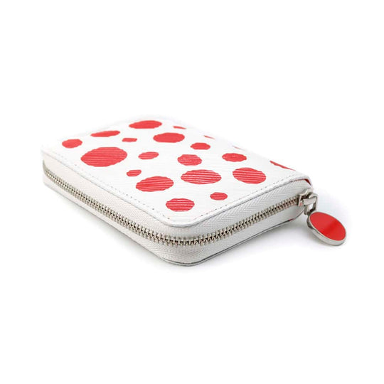 Louis Vuitton LVxYK Epi Leather White Red Zip Around Purse New