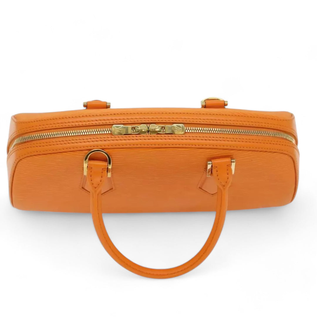 Louis Vuitton Epi Jasmine Handbag 2way Orange Mandarin Women's Bag