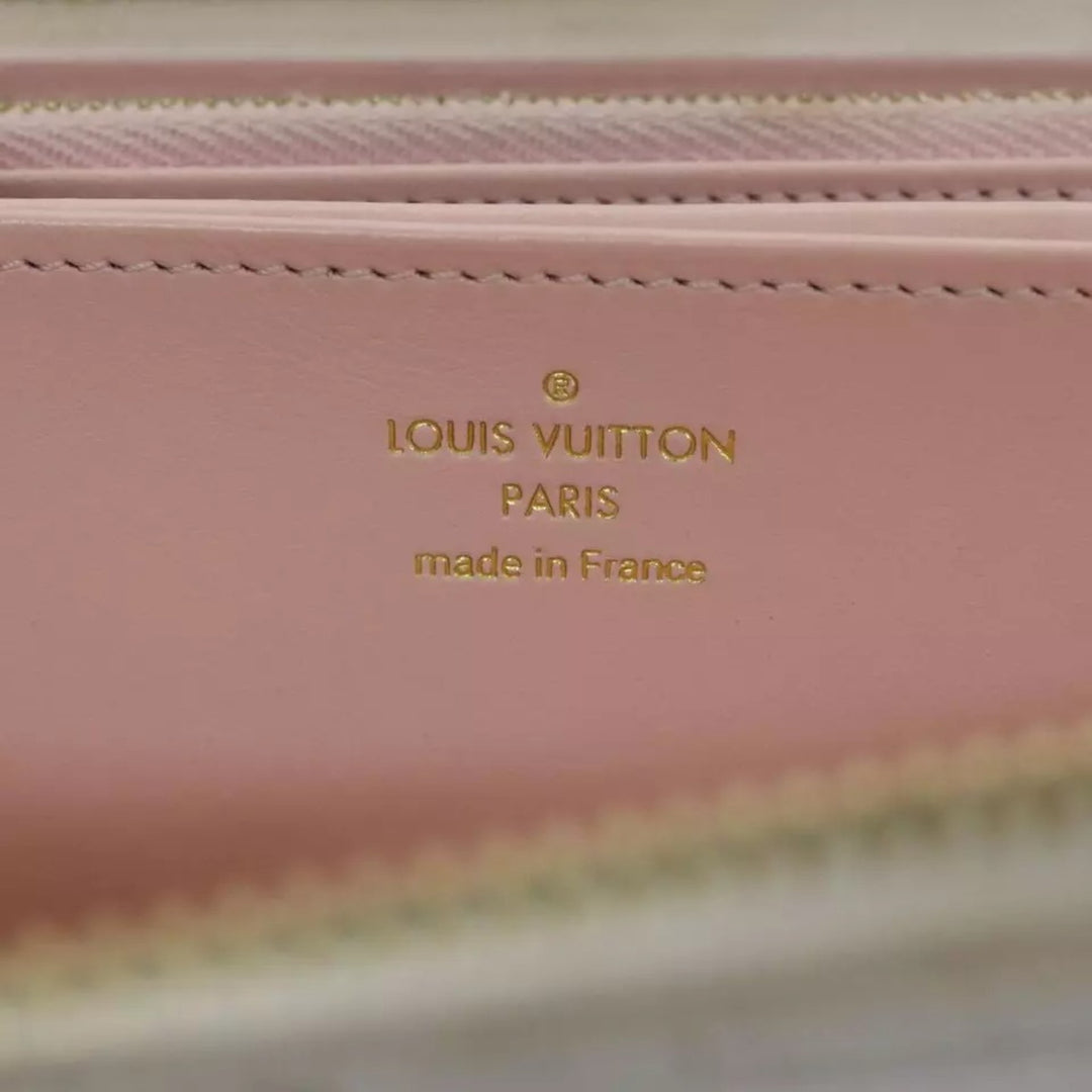 Louis Vuitton Monogram Garden Zippy Wallet White Multicolor Long Women's Wallet
