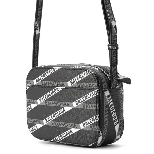 Balenciaga Everyday Camera Bag Leather Black Gray Preloved