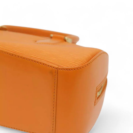 Louis Vuitton Epi Jasmine Handbag 2way Orange Mandarin Women's Bag