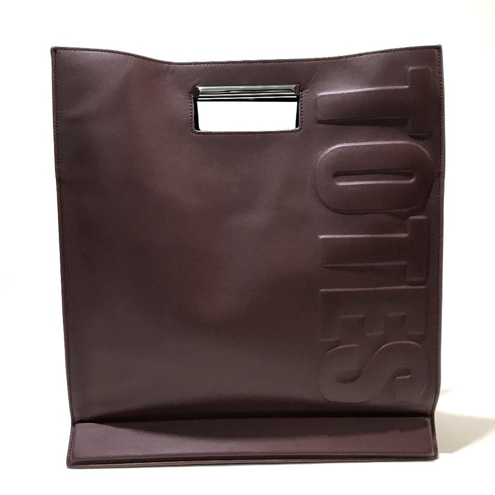 3.1 phillip lim Handbag AF14BO25 leather Bordeaux Tote Bag mens Used Authentic