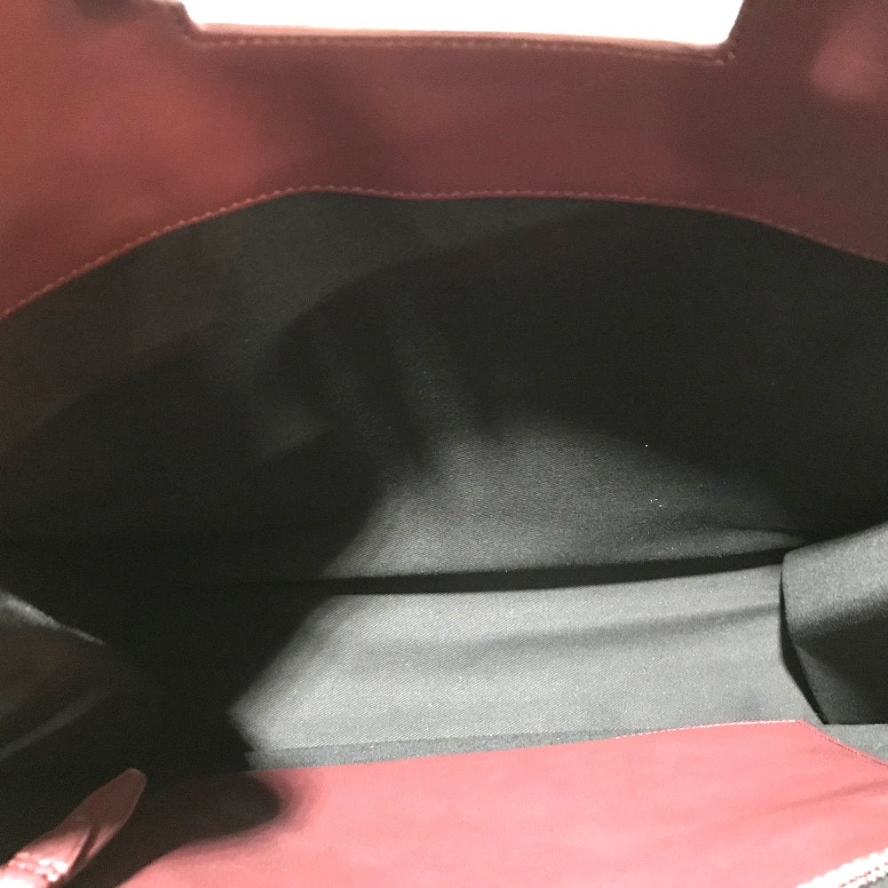 3.1 phillip lim Handbag AF14BO25 leather Bordeaux Tote Bag mens Used Authentic