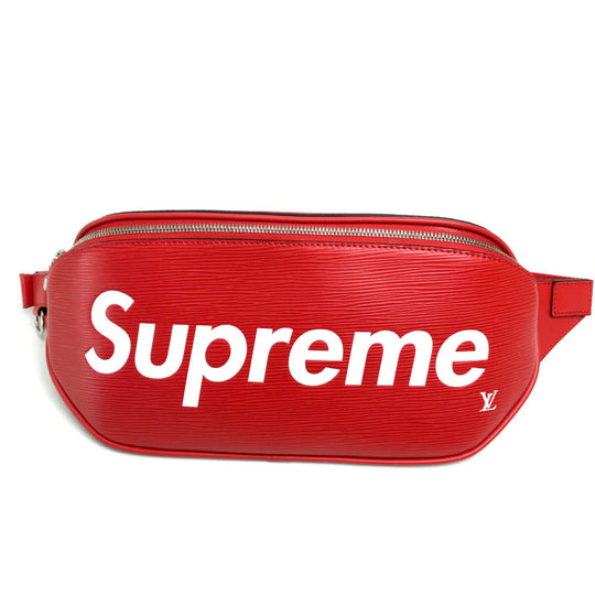LOUIS VUITTON Sling bag M53418 Epi Leather Red Supreme Epi Bum bag mens Used Authentic