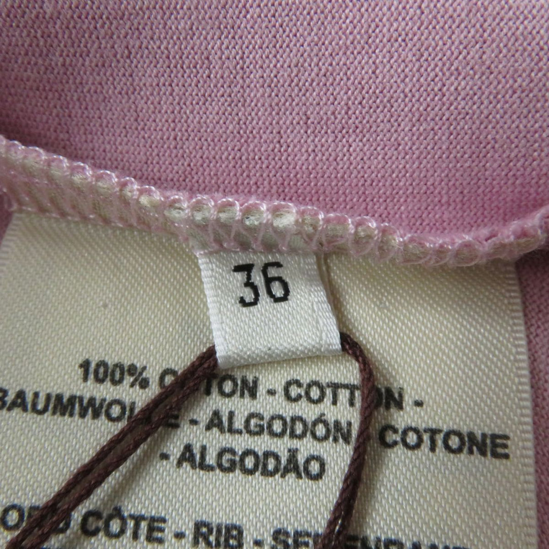 HERMES Short sleeve T-shirt cotton pink 36