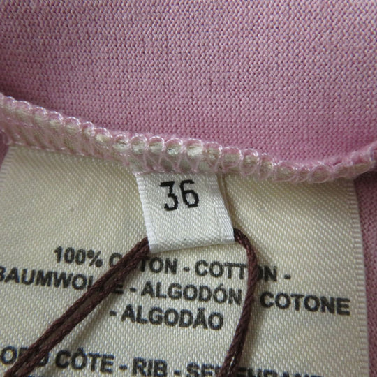 HERMES Short sleeve T-shirt cotton pink 36