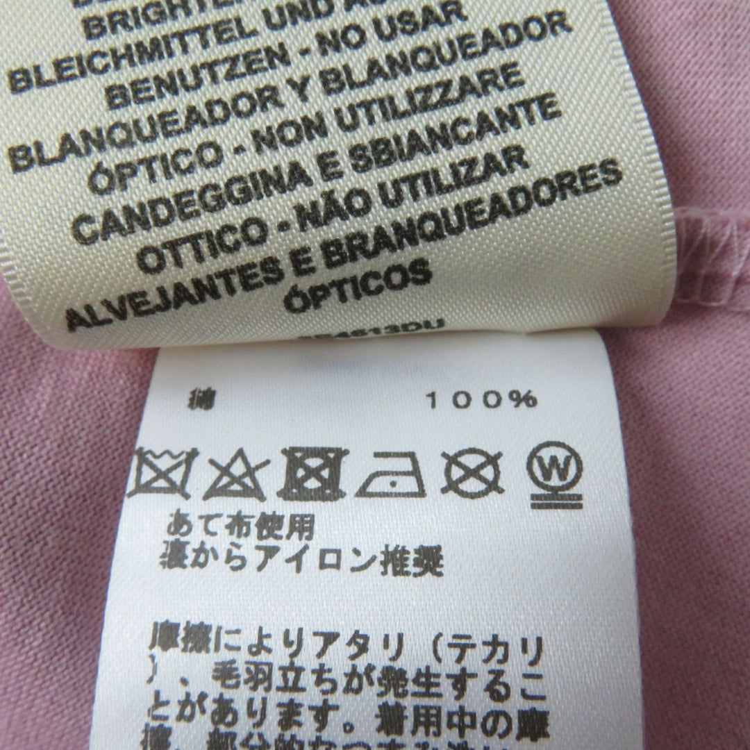 HERMES Short sleeve T-shirt cotton pink 36
