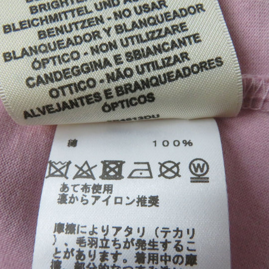 HERMES Short sleeve T-shirt cotton pink 36