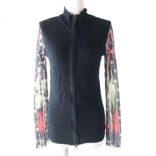 JEAN-PAUL GAULTIER Jacket Nylon Black x multicolor 48