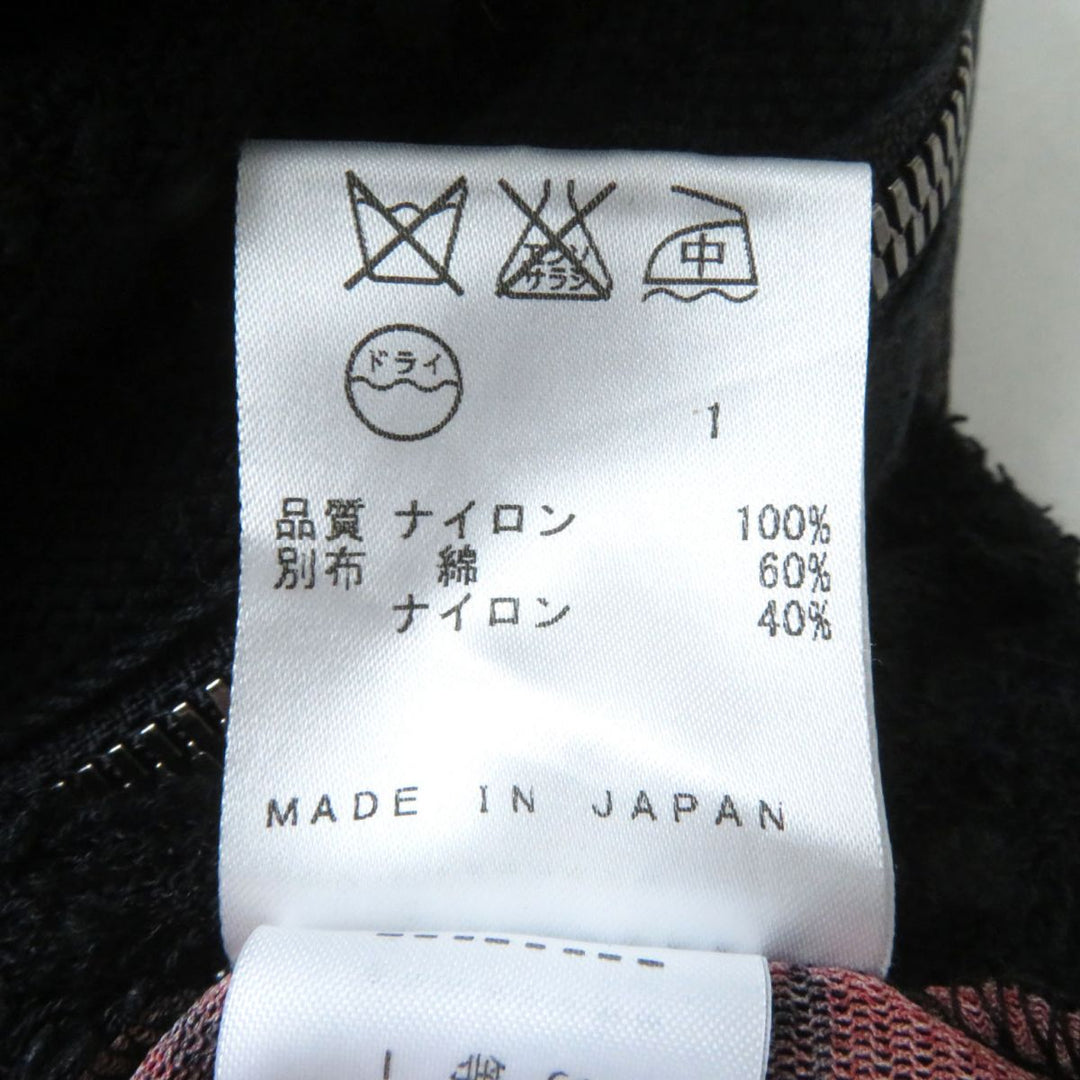 JEAN-PAUL GAULTIER Jacket Nylon Black x multicolor 48