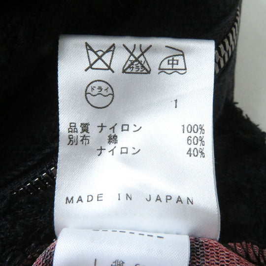 JEAN-PAUL GAULTIER Jacket Nylon Black x multicolor 48