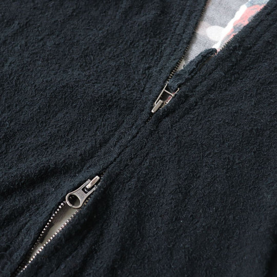 JEAN-PAUL GAULTIER Jacket Nylon Black x multicolor 48